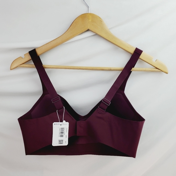NWT Lululemon Hold True Bra Light Red Garnet 34D - Picture 9 of 12
